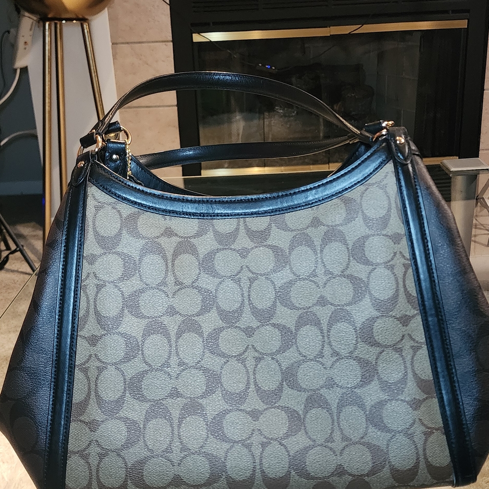 Coach Brown and Black Women's Bag